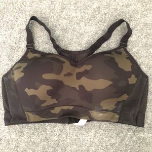 Army sports bra, size XXL, bought at target
